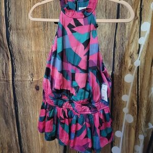 Nine West Colorful Geometric Women's Blouse